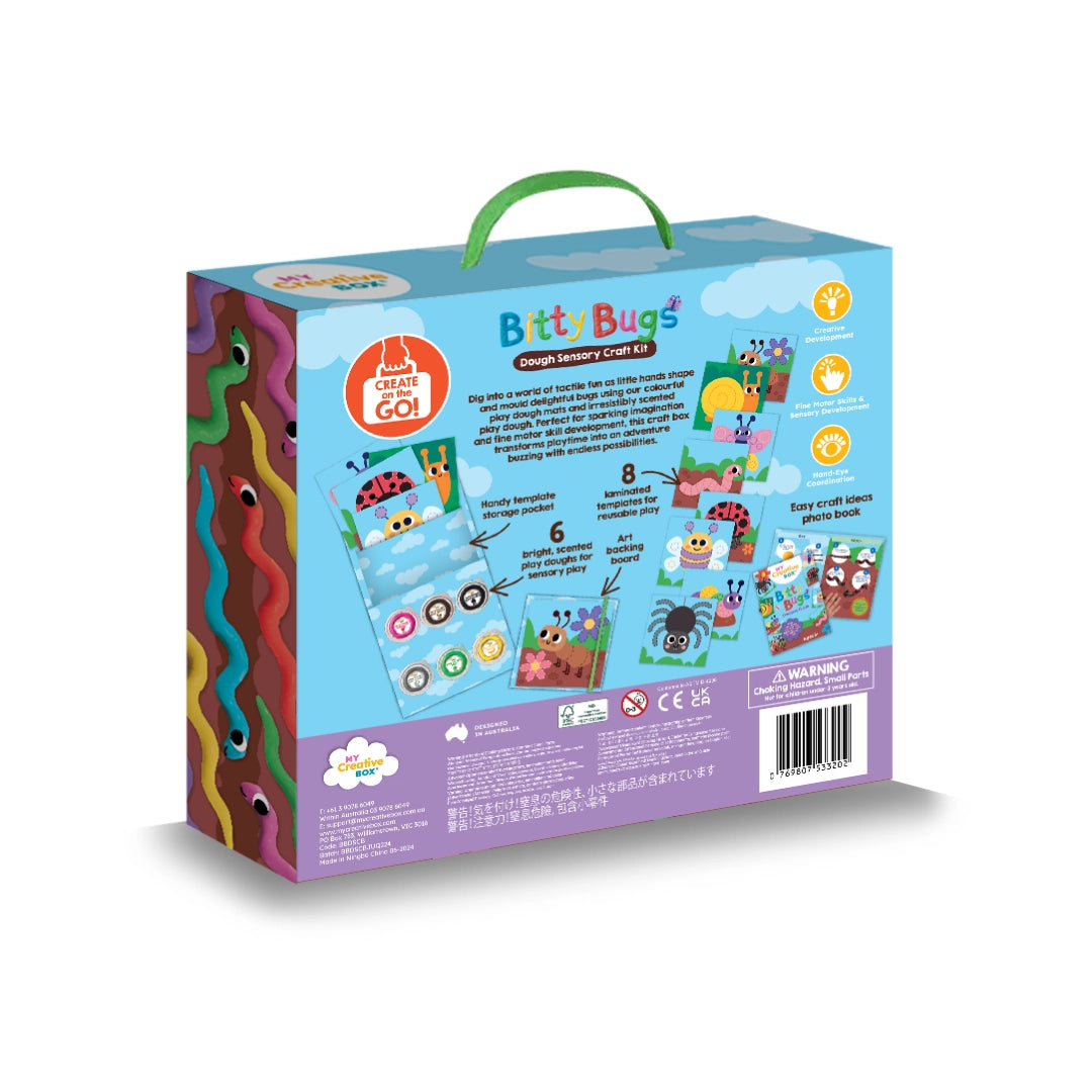 Dough Sensory Craft Box - Bitty Bugs