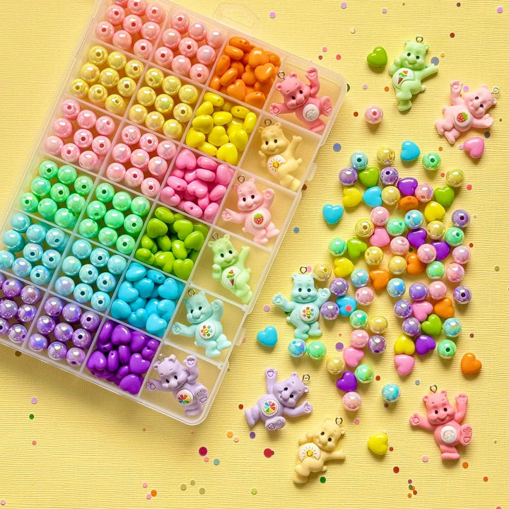 Jewellery Making Kit | Large - Rainbow Bear