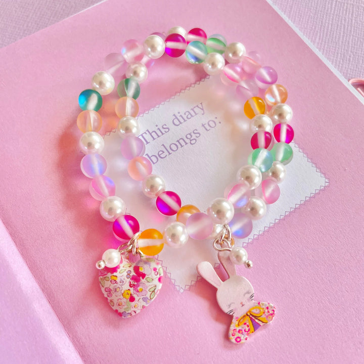Petite Fleur BunBun elastic bracelet