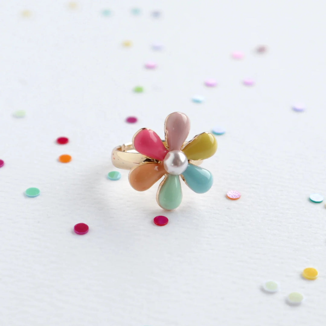 Ring - Rainbow Petal