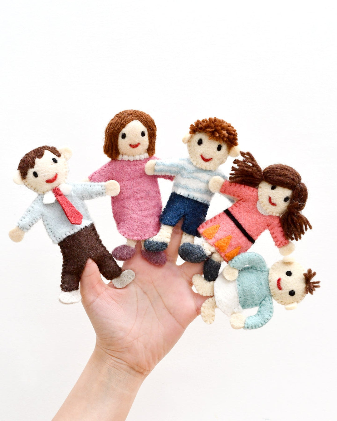 Finger Puppet Set - Finger Family