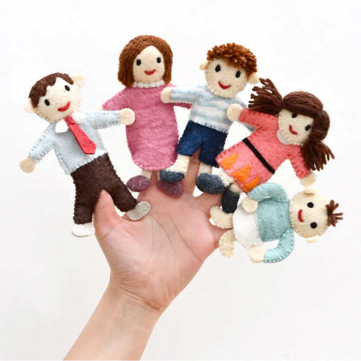 Finger Puppet Set - Finger Family