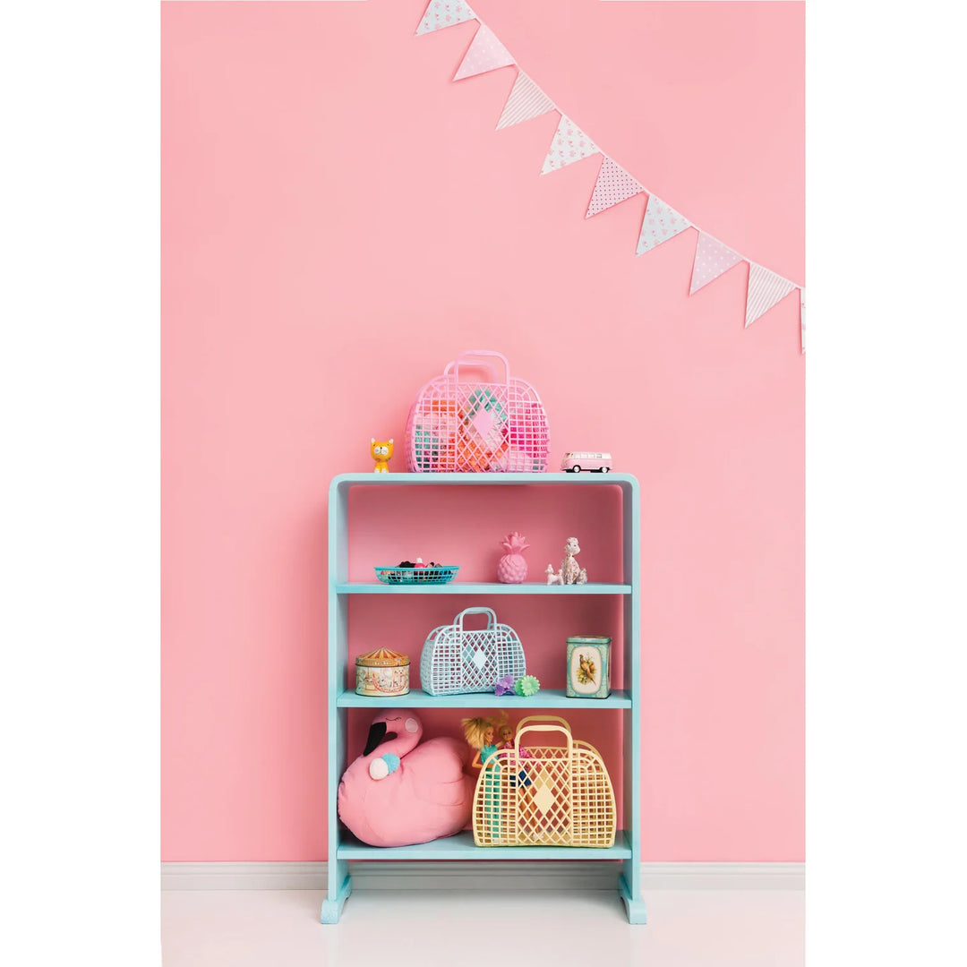 Sun Jellies Retro Basket | Large - Lilac