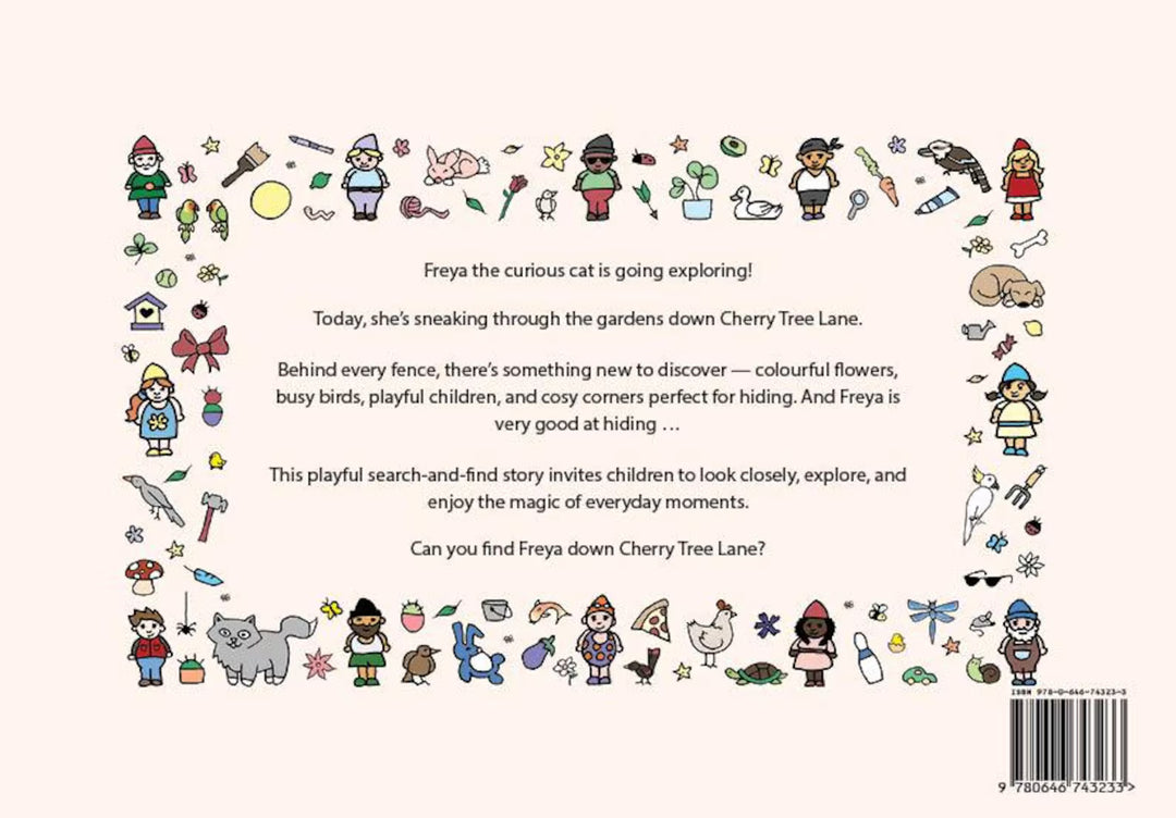 Where’s Freya Book - Down Cherry Tree Lane