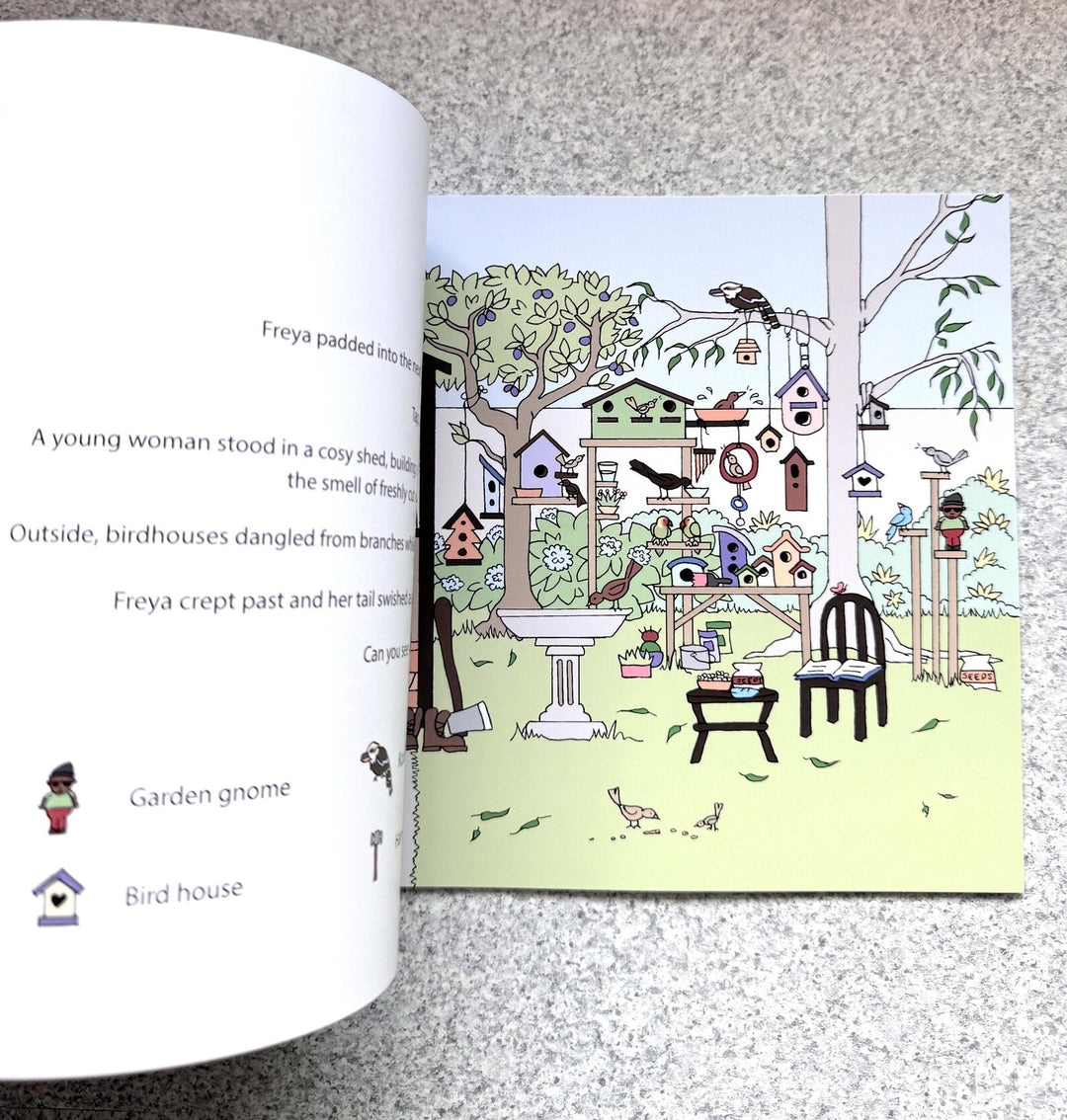 Where’s Freya Book - Down Cherry Tree Lane