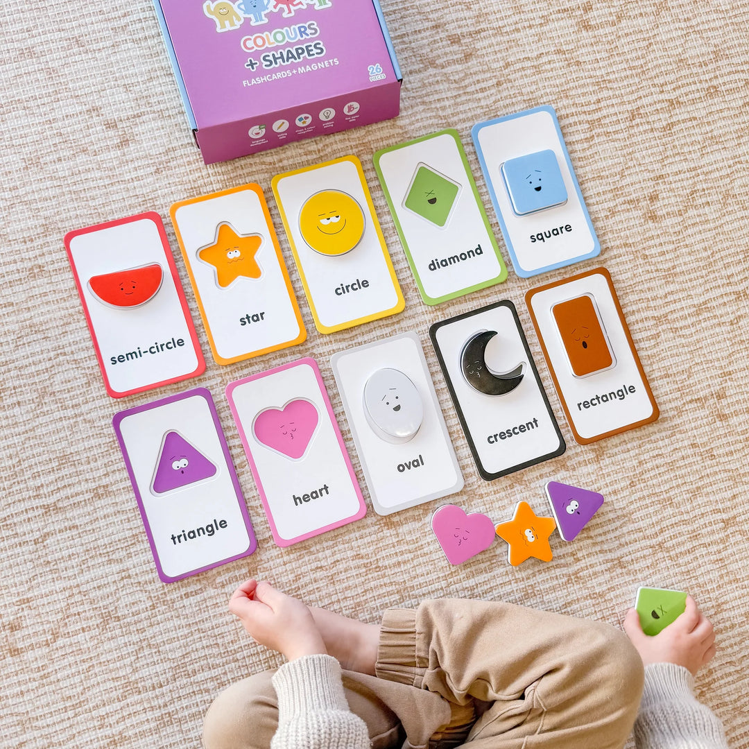 Flashcards | Shapes & Colours - Magnetic