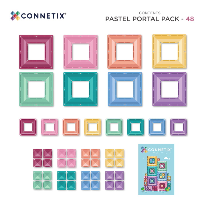 Portal Pack | Pastel - 48 Pieces
