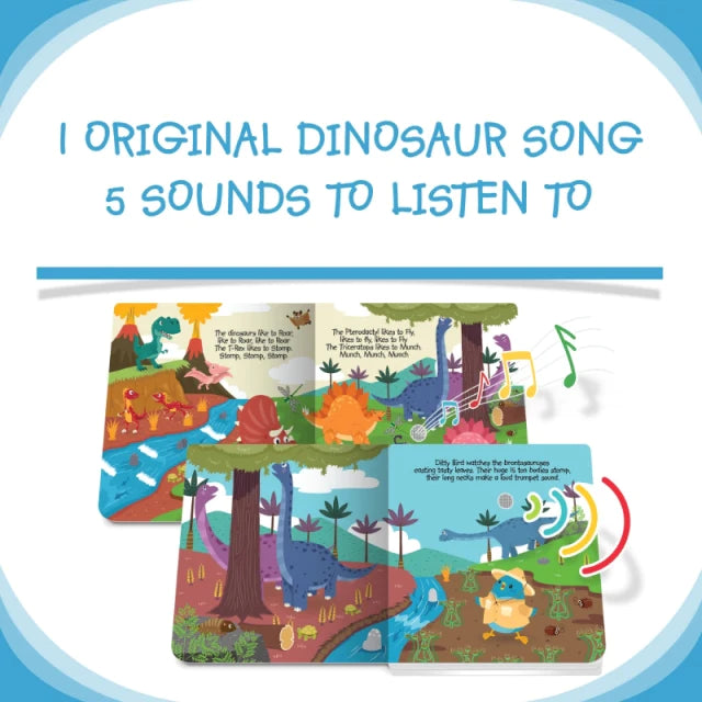 Ditty Bird Sound Book - Dinosaur Sounds