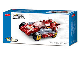 POWER BRICKS PULL BACK CARS