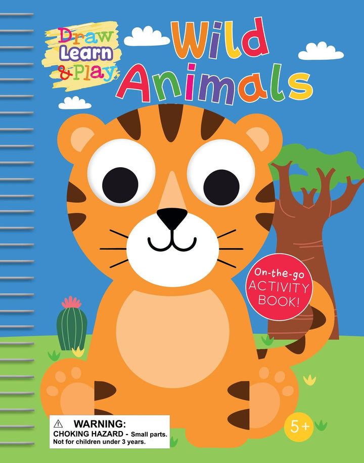 Draw, Learn & Play - Wild Animals