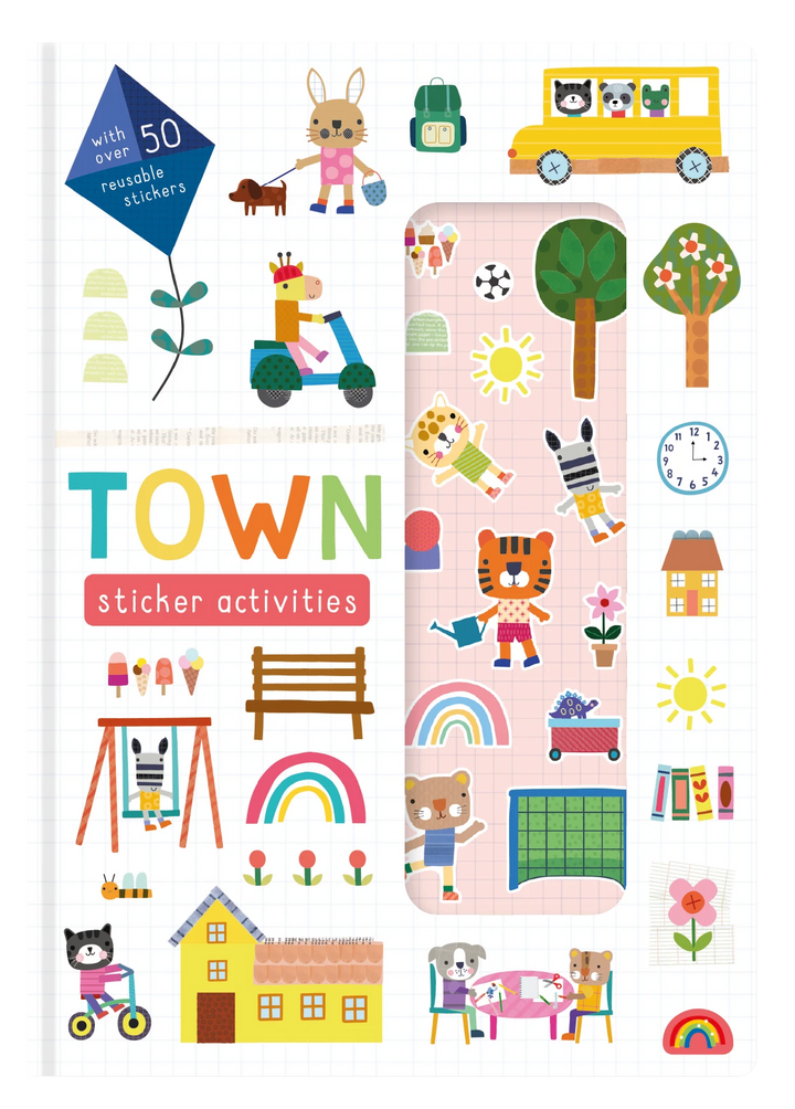 Stretchy Stickers | Town
