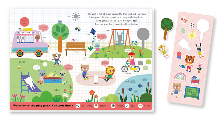 Stretchy Stickers | Town