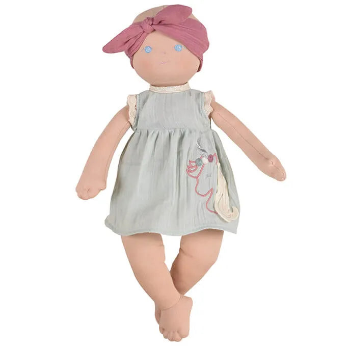 Organic Cotton Doll - Weighted - Baby Kaia