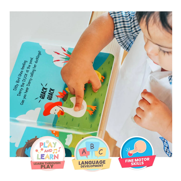 Ditty Bird Sound Book - Farm Animal Sounds
