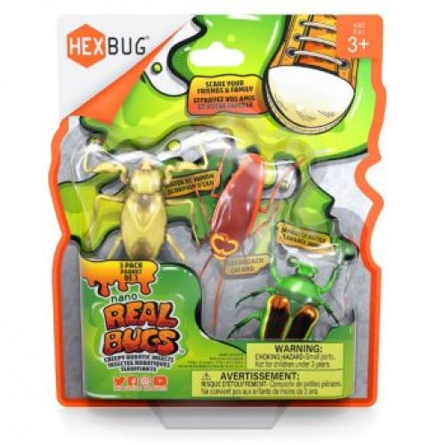 Hex Bug Nano Real Bugs 3pk