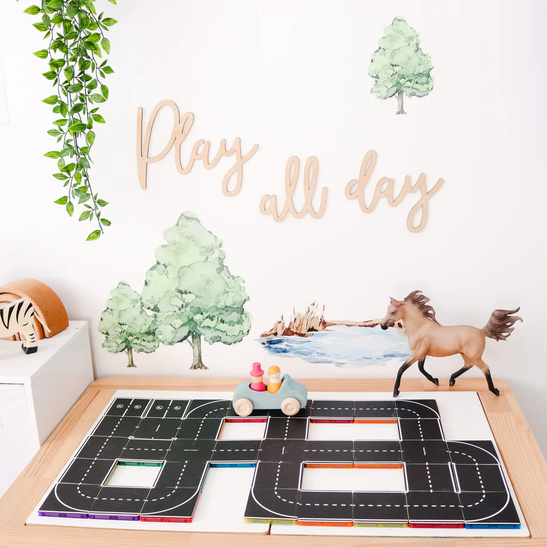 TileTek - 40 Piece Tile Topper - Road Pack