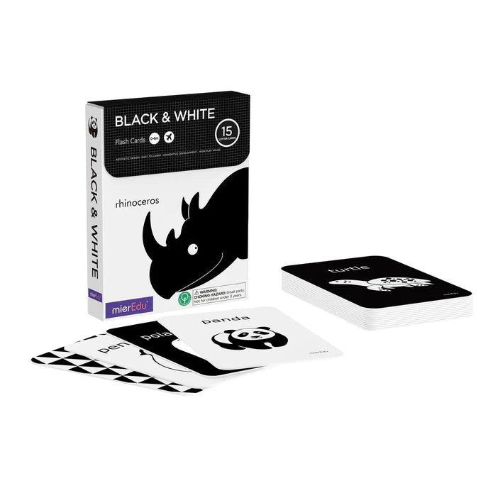 Black & White Flash Cards