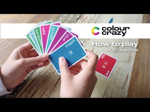 Colour Crazy Card Game