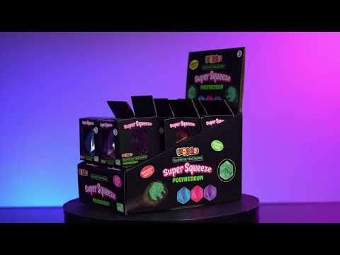 Smoosho's Super Squeeze Glow In The Dark Polyhedron