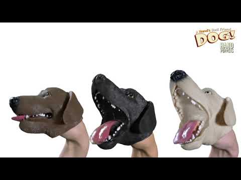 Stretchy Hand Puppet - Dog