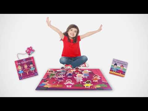 3D Puzzle and Book Set - Ballerinas