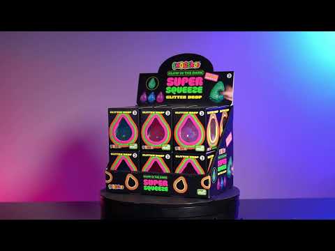 Smoosho's Super Squeeze GID Sparkle Drop