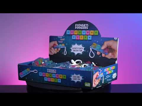 Fidget Keychain Keyboard Click