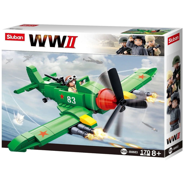 WW2 Plane Ilyushin 2 170 PCS