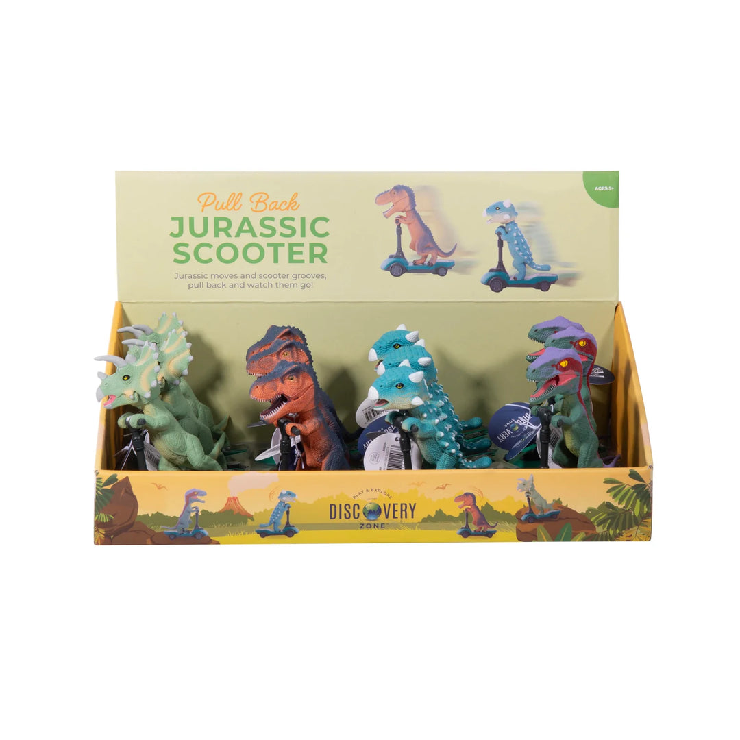 Pull - Back Jurassic Scooter