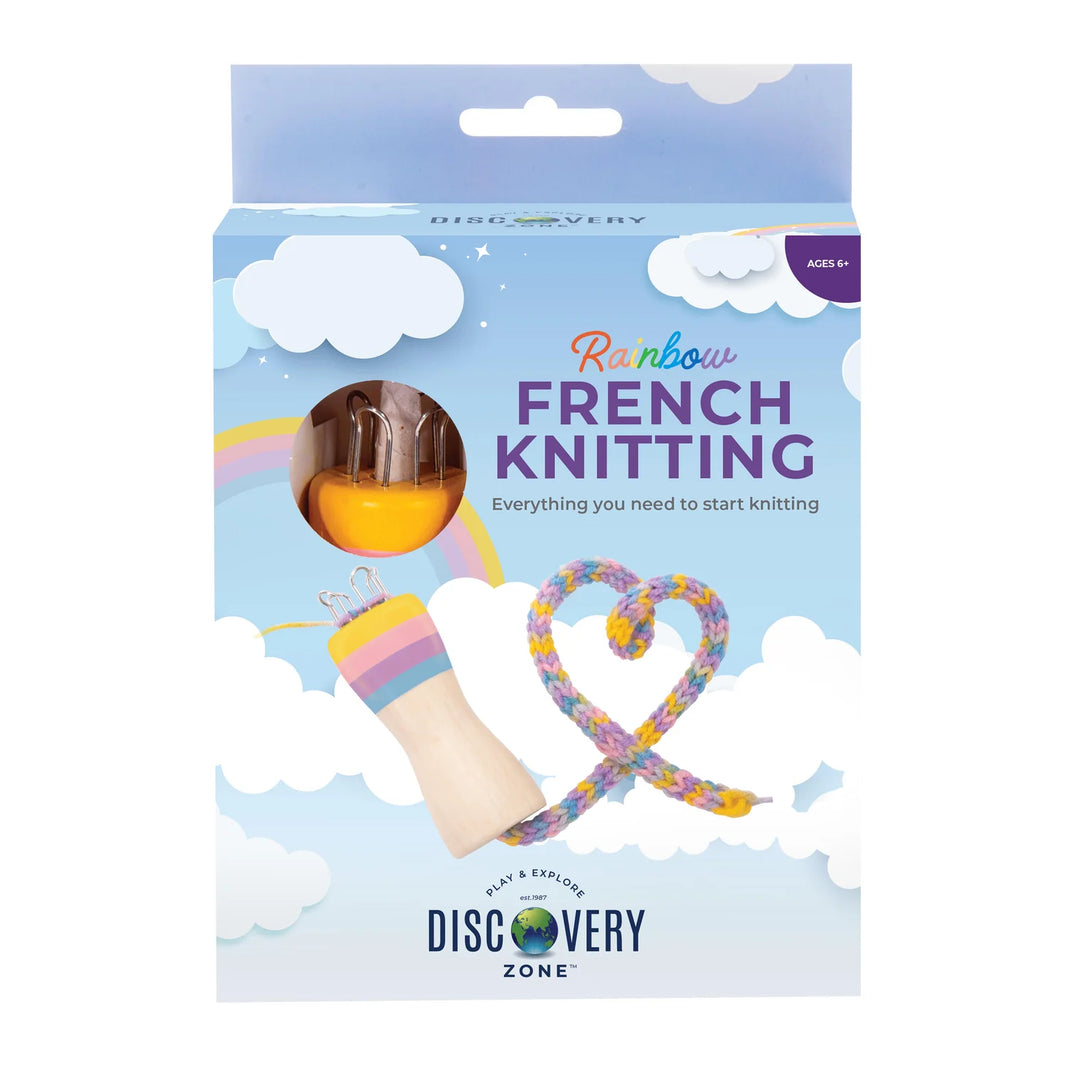 Rainbow French Knitting