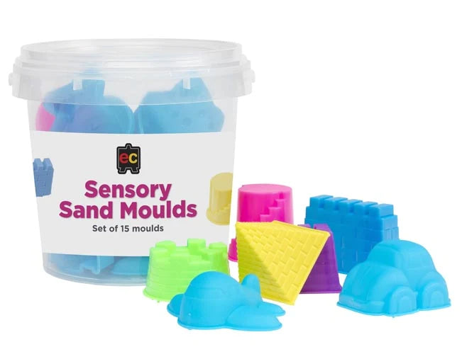 Sensory Sand Moulds Set of 15