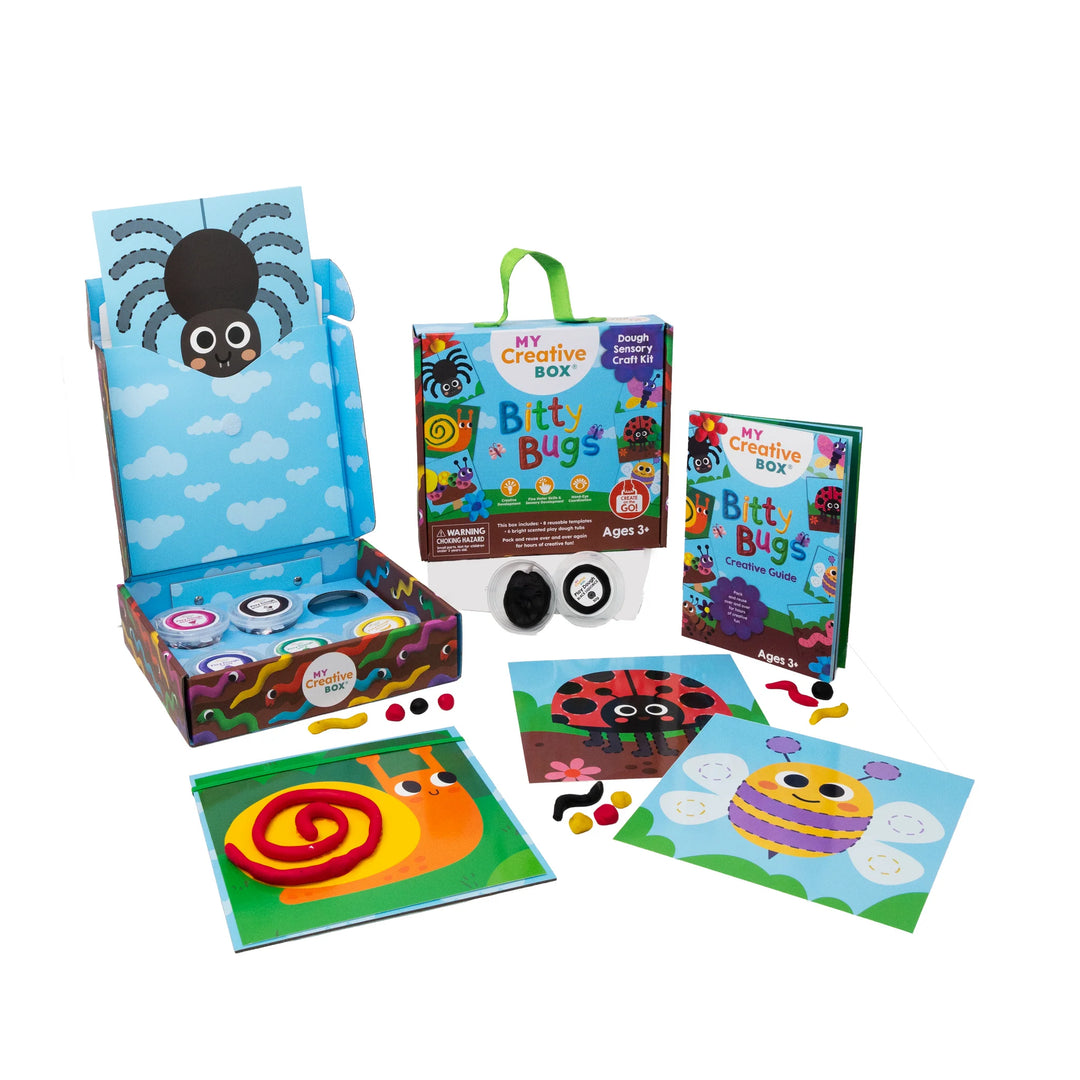 Dough Sensory Craft Box - Bitty Bugs
