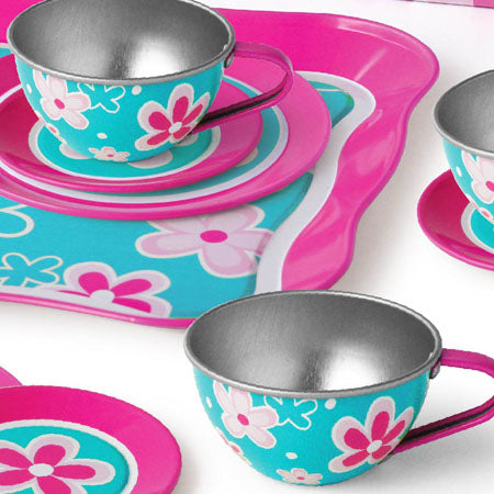 Tea Set - Pink Flower