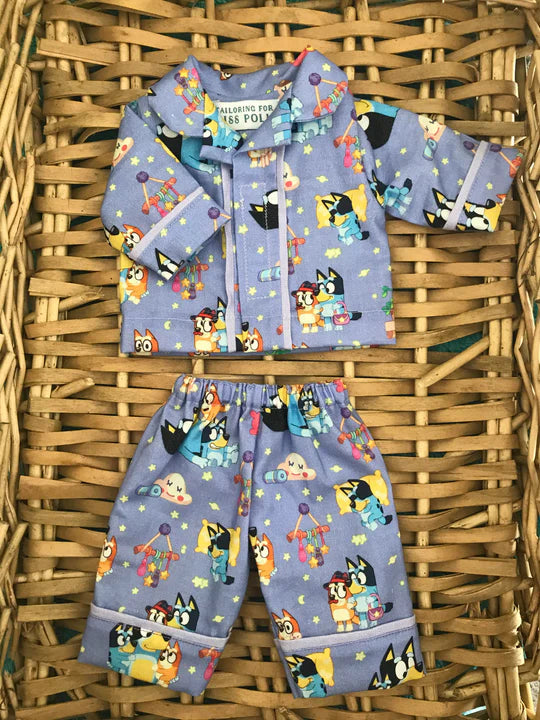 38cm Pyjama Set - Bluey - Sweet Dreams