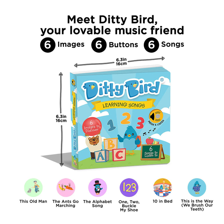 Ditty Bird Sound Book | Learning Songs