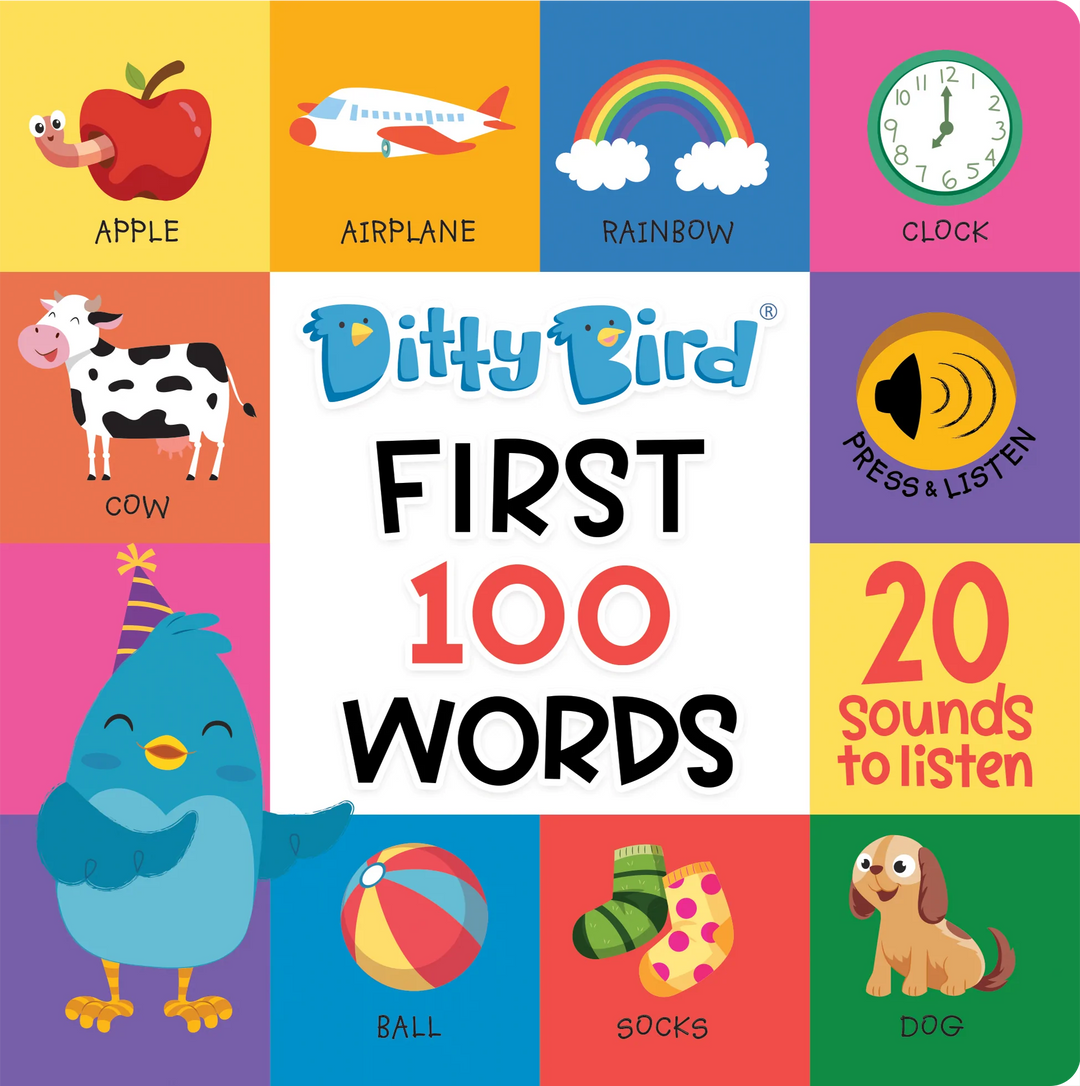 Ditty Bird Sound Book - First 100 Words