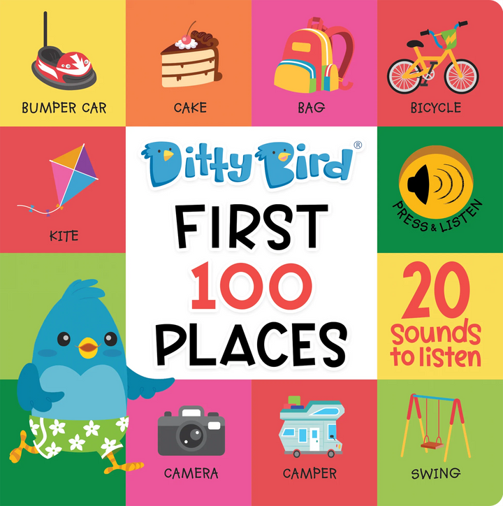 Ditty Bird Sound Book - First 100 Places