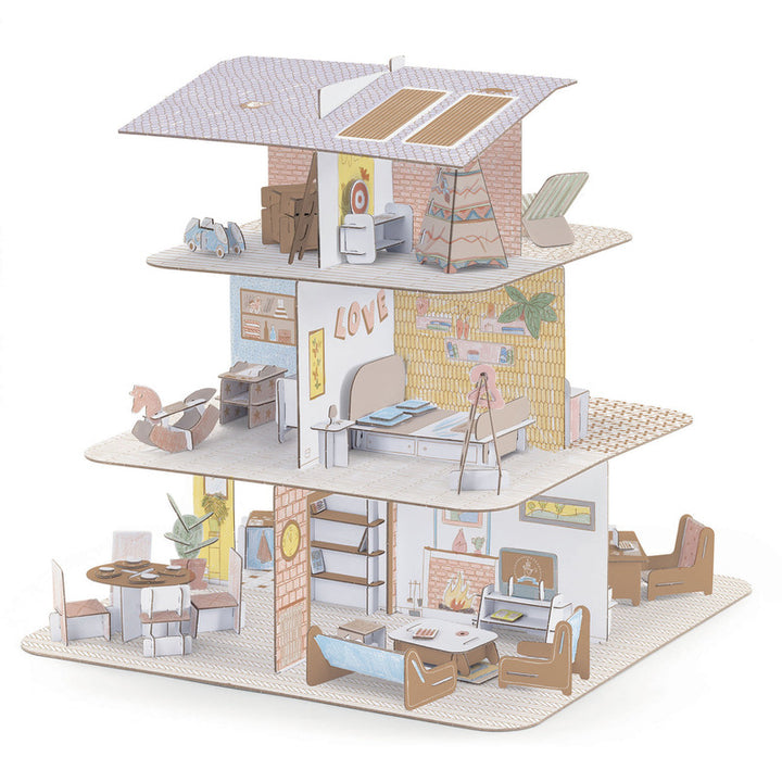 Dolls House - DIY Cut Out and Colour
