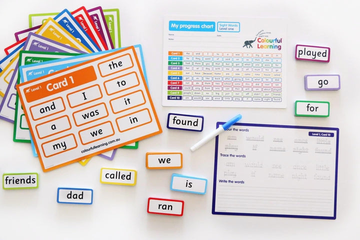 SIGHT WORDS level one LEARN HOW TO READ