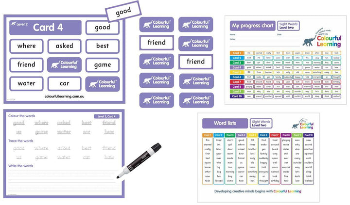 SIGHT WORDS level two EXPAND VOCABULARY