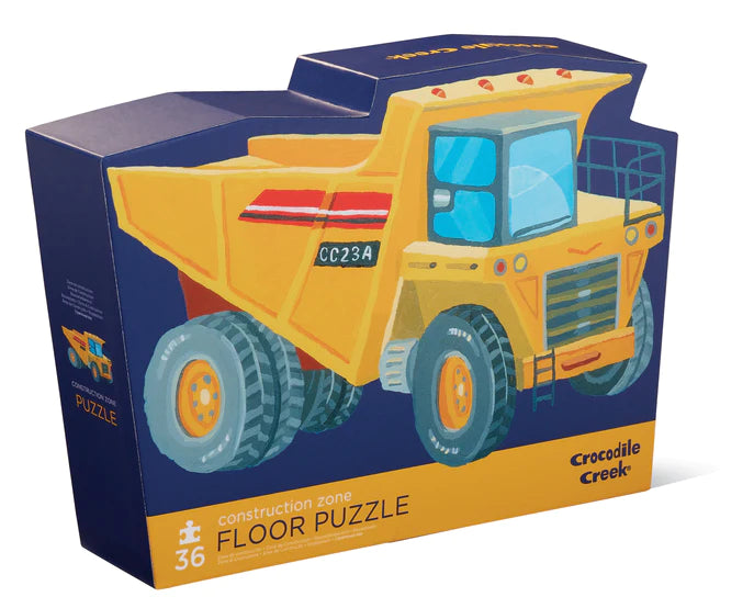 Floor Puzzle - Construction Zone