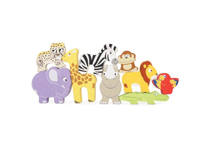 Stacking Animals & Bag | Africa