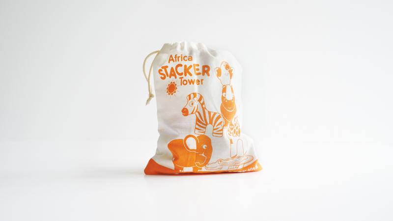 Stacking Animals & Bag | Africa