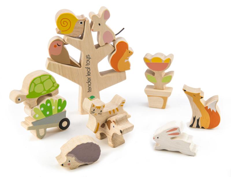 Stacking Animals & Bag | Garden Friends