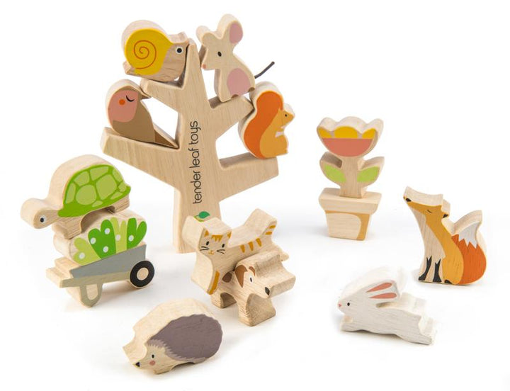 Stacking Animals & Bag | Garden Friends