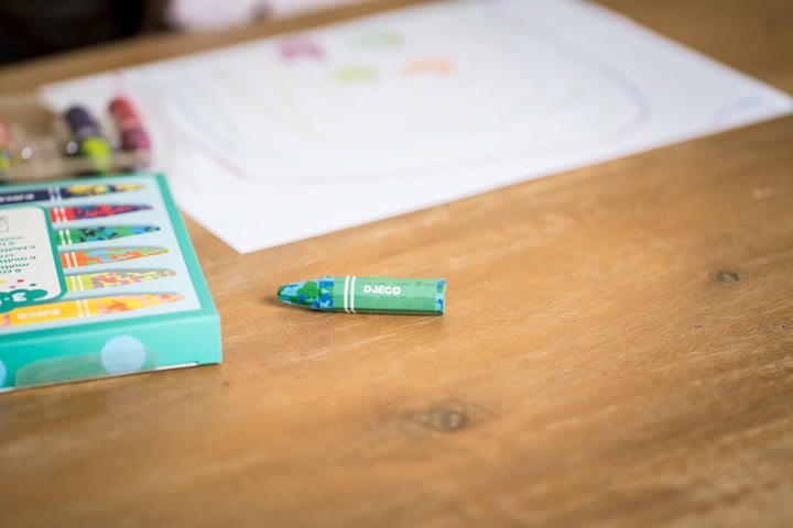 Crayons - Multicoloured Flower