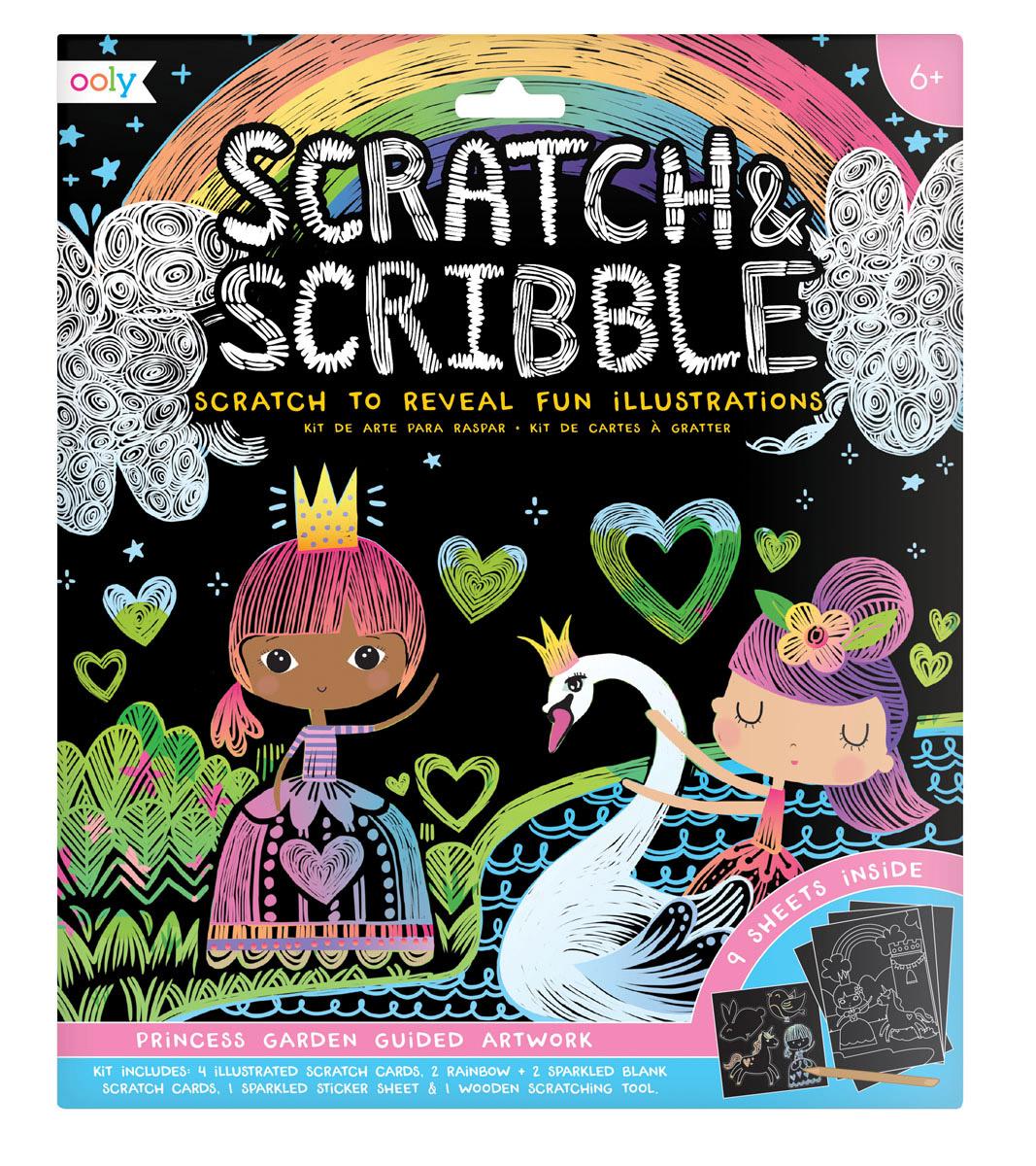 Scratch and Scribble - Princess Garden