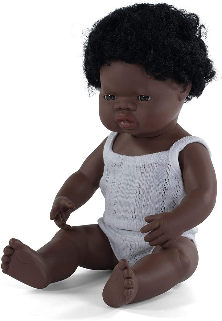 Miniland Doll - African Boy - 38cm