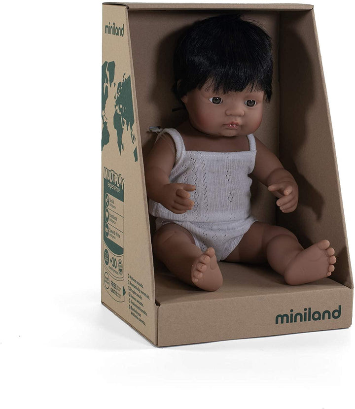 Miniland Doll - Hispanic Boy - 38cm