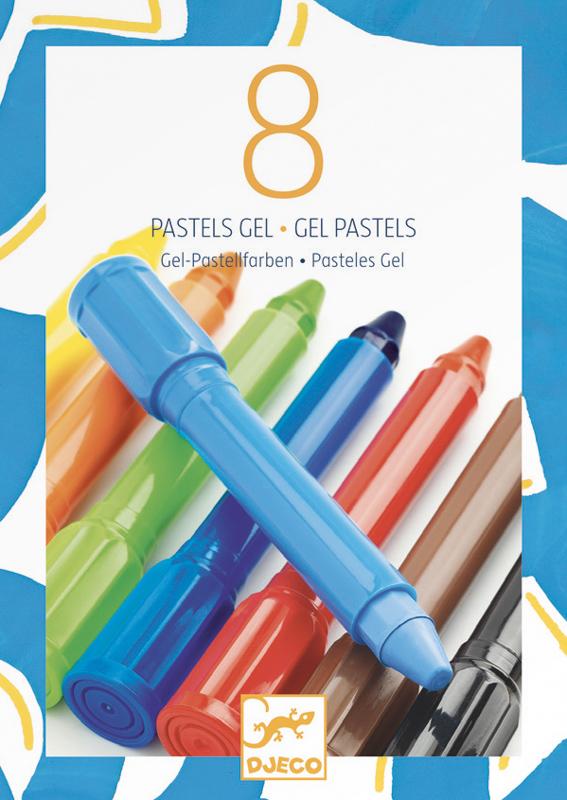 Silk Crayons - 8 Classic Colours